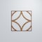 Ekena Millwork Large Crosby Decorative Fretwork Wood Wall Panels, Walnut, 23 3/8"W x 23 3/8"H x 3/8"T WALW24X24X0375CROWA - alternate 6